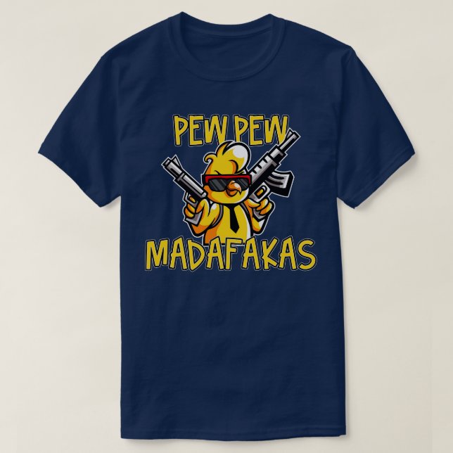 T-shirt Poussins mafieux (Design devant)
