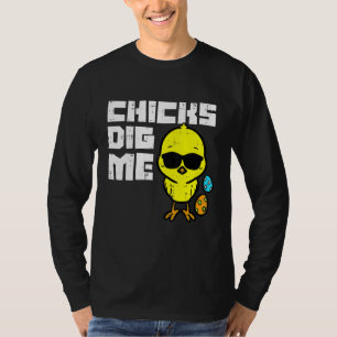 T-shirt Poussins Me Creux Lunettes de soleil Cool Toddler 