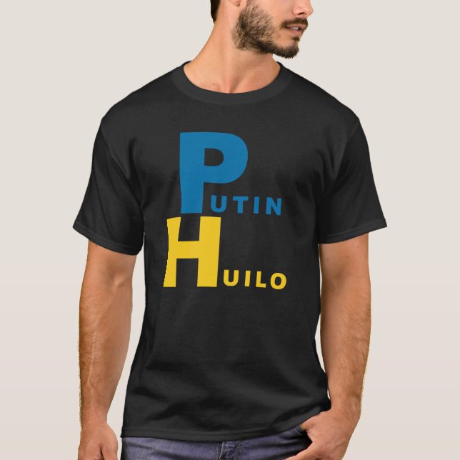 T-shirt Poutine huilo (Devant)