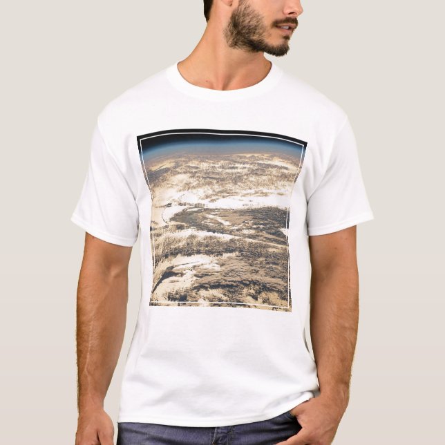 T-shirt Poutres De Soleil Au Large De L'Océan Atlantique (Devant)