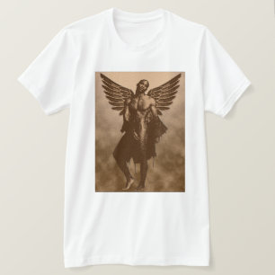 T-shirt "Pouvoir angélique, Fierté africaine"