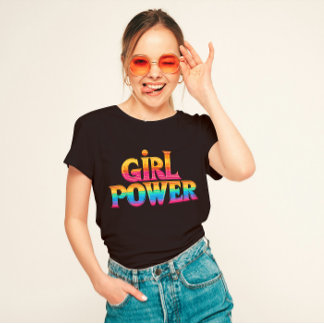 T-shirt "Pouvoir de fille"