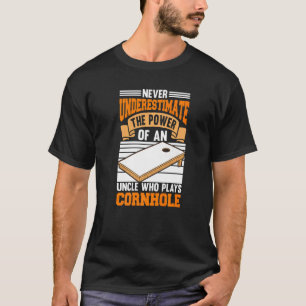 T-shirt Pouvoir D'Une Unité De Cornhole Qui Jette Des Sacs