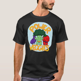 T-shirt Power Légumes Muscle Bodybuilder Légumes Classi