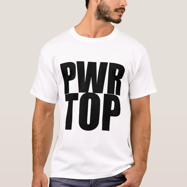 T-SHIRT POWER TOP PWRTOP (Devant)