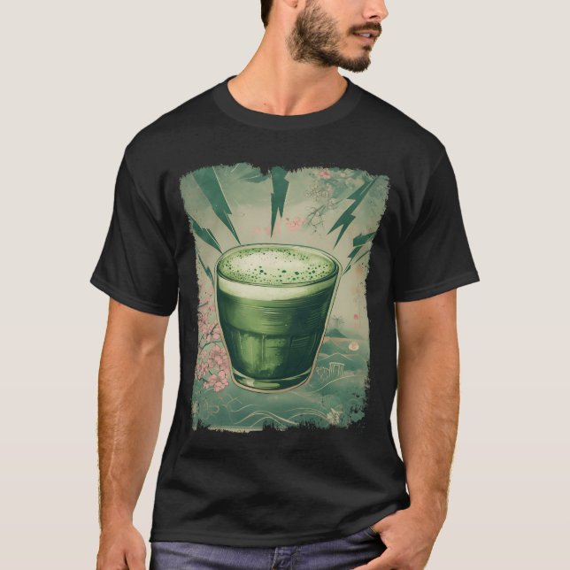 T-SHIRT POWERED BY MATCHA JAPANHEME (Devant)