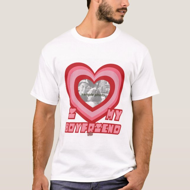T-shirt PowerPuff Dingus Heart - BOYFRIEND (Devant)
