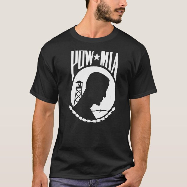 T-SHIRT POWMIA POW MIA (Devant)