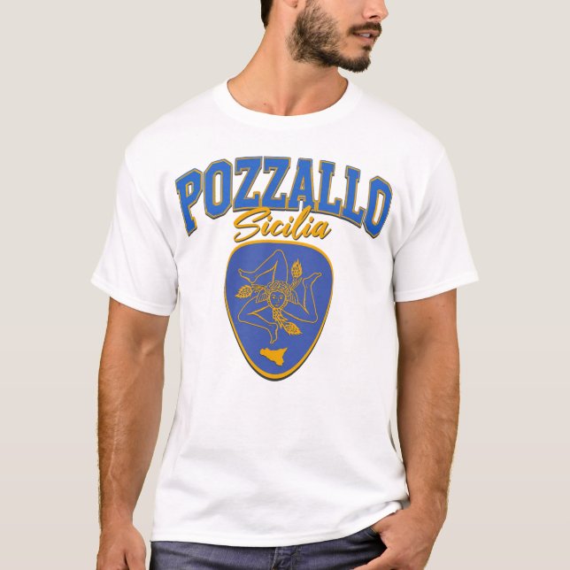 T-shirt Pozzallo Sicilia (Devant)