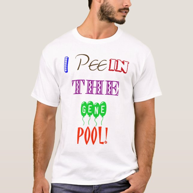 T-shirt Ppe dans le pool (Devant)