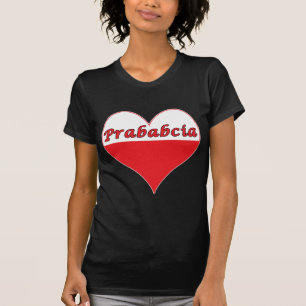 T-shirt Prababcia Coeur polonais