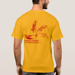 T-shirt PRAGLIDING where Thermal born