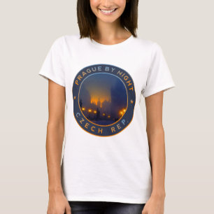 T-shirt Praha par nuit