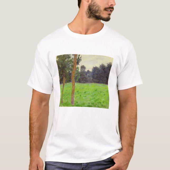 T-shirt Prairie de La de dans de Claude Monet | Deux (Devant)