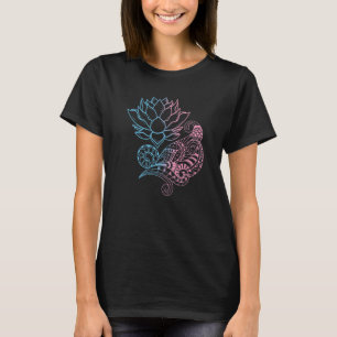 T-shirt Prana Spirituelle Yoga Mandala Bohemian Lotus Flow