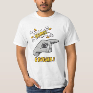 T-shirt Prank Prank de mème de mème main de doigt de Got