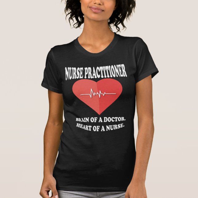 T-shirt Praticienne d'infirmière (Devant)