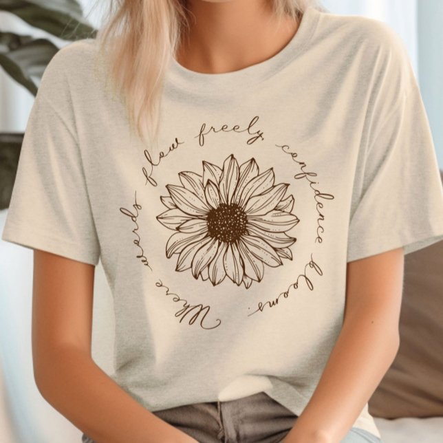 T-shirt Pratique Langue Pathologiste Boho SLP Don (Créateur téléchargé)