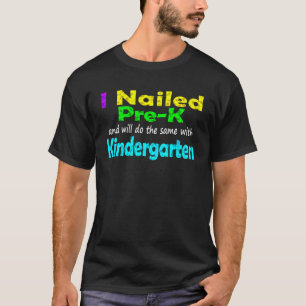T-shirt Pré K cloué Bonjour maternelle Ici Je Viens Prek G