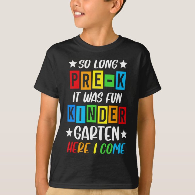 T-shirt Pré-k Grad 2025 Graduation préscolaire 2025 Si lon (Devant)