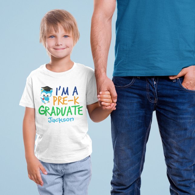 T-shirt Pré-K Graduate Cute Custom Preschool Graduation (Créateur téléchargé)