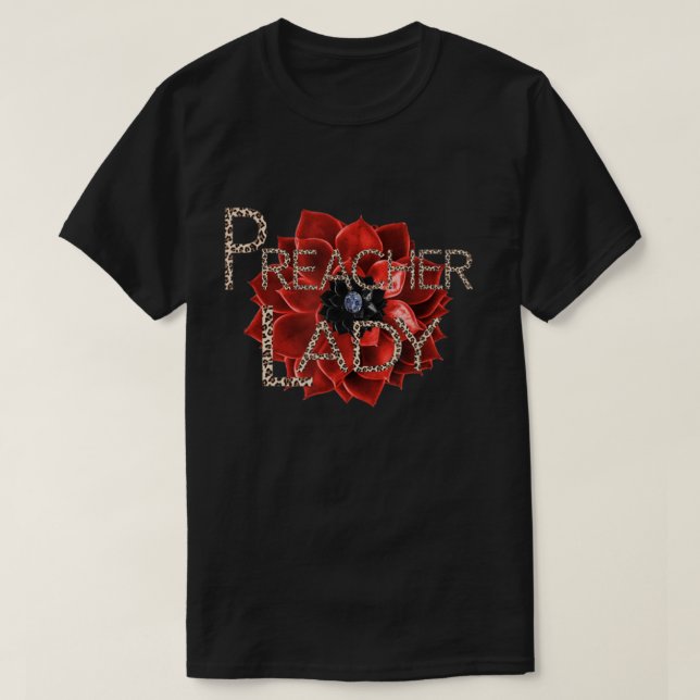 T-shirt Prêcheuse femme pasteur femmes Décontracté (Design devant)