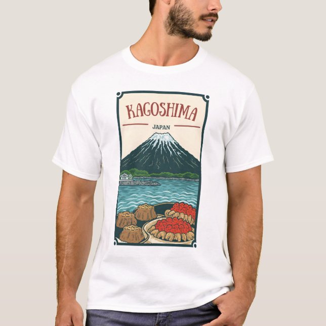 T-shirt Préfecture de Kagoshima (Devant)