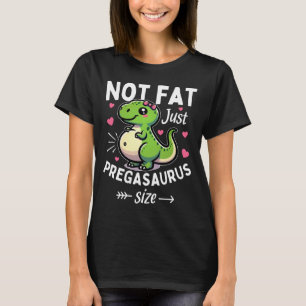 T-shirt Pregasaurus Dinosaur Grotte mignonne T-Rex Gros Pl