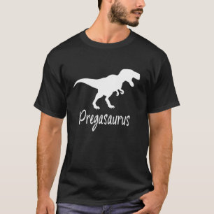 T-shirt Pregasaurus Grossesse drôle