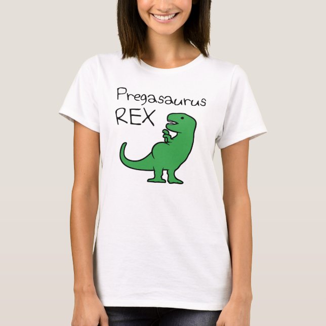 T-shirt Pregasaurus Rex (Devant)