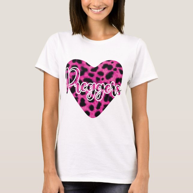 T-shirt Preggers - Maman enceinte (Devant)