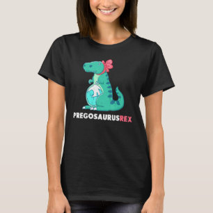 T-shirt Pregosaurus Rex Dinosaur Faire-part de grossesse 1
