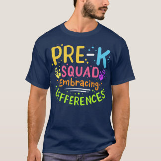 T-shirt Prek Autism Enseignant de vitesse