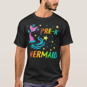 T-shirt Prek Mermaid Back To School Venin for kids