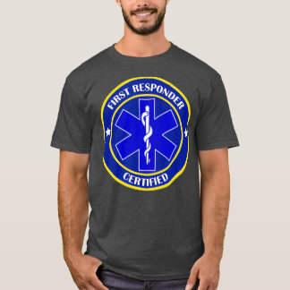T-SHIRT PREMIER EMT TECHNICIEN MÉDICALE D'URGENCE CERTIFIÉ