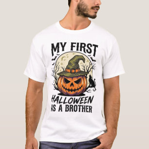 T-shirt Premier frère d'Halloween Chemise de lune de citro
