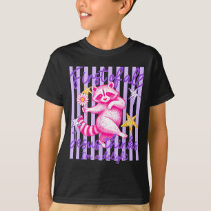 T-shirt Premier Jésus pense qu'un Raton Laveur est un Déli