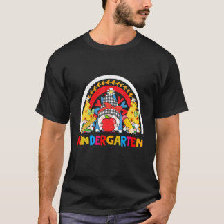 T-shirt Premier Jour De La Maternelle Retour À L'École Équ