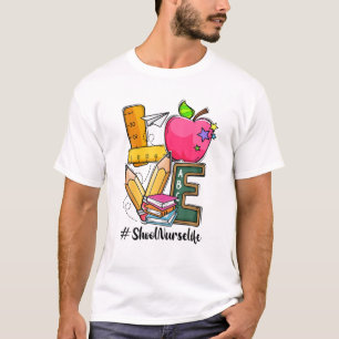 T-shirt Premier Jour De La Vie Des Infirmières À L'École R