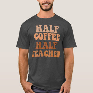 T-shirt Premier Jour De L'École Demi Café Demi Cadeaux Ens