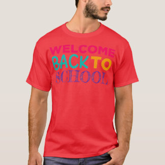 T-shirt Premier jour de l'école Enseignant Bienvenue Retou