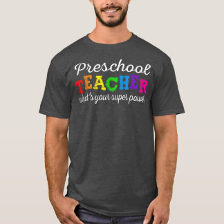 T-shirt Premier jour de l'école Enseigner de retour à l'en