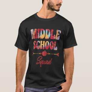 T-shirt Premier Jour De L'École Secondaire Escadron Te Pro