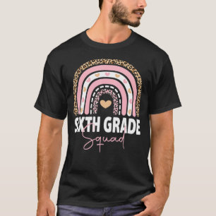 T-shirt Premier Jour De L'École Sixième Classe Équipe Ense