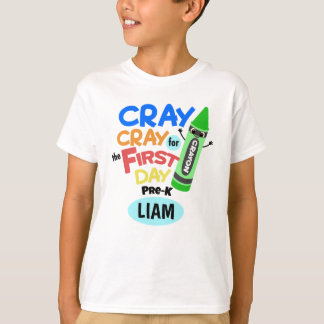 T-shirt Premier jour de pré-K