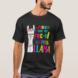 T-shirt Premier Jour De Prof De Pre Maternelle Pas De Prob