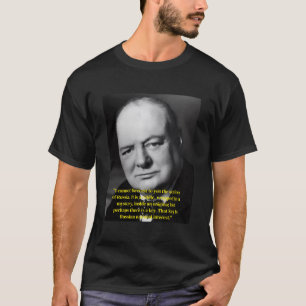 T-shirt Premier ministre Winston Churchill