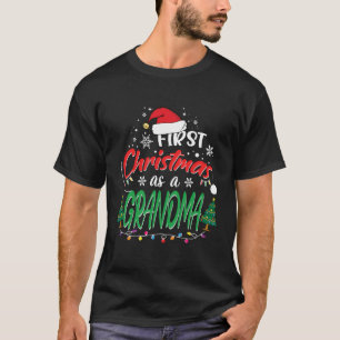 T-shirt Premier Noël Comme Grand-Mère Nouveau Grand-Mère 1