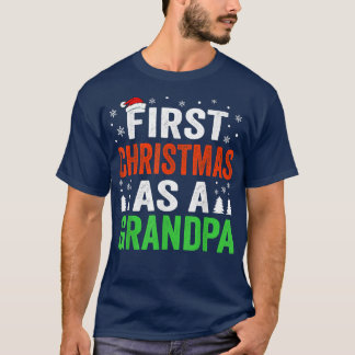 T-shirt Premier Noël Comme Grand-Père Nouvelle 1Ème Arme D