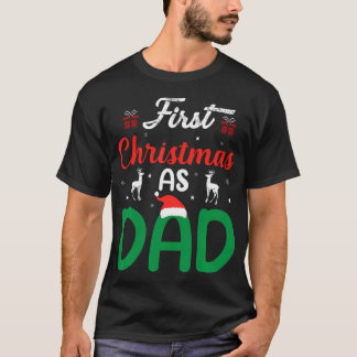 T-shirt Premier Noël Comme papa mignonne Famille Correspon